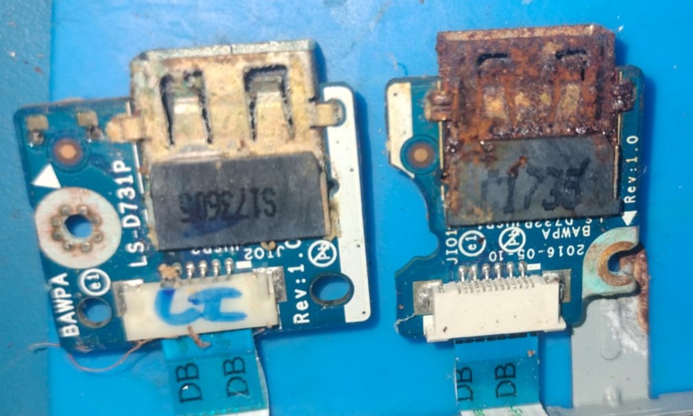 How water, food crumbs and moisture can quietly kill your laptop